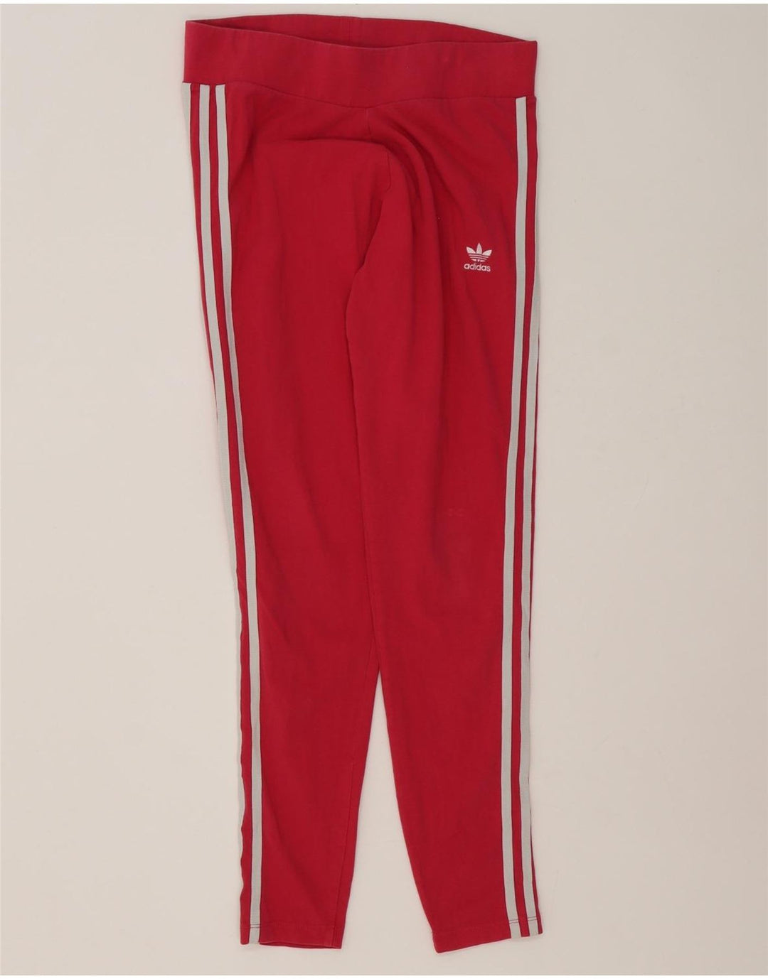 Женские леггинсы Adidas UK 14, хлопок среднего розового цвета