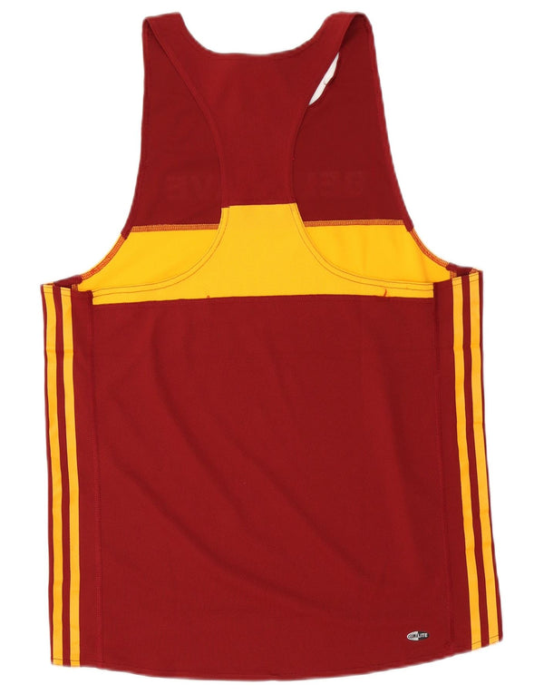 Мужской жилет Adidas Climalite Graphic Vest UK 40/42 Medium Maroon Colourblock