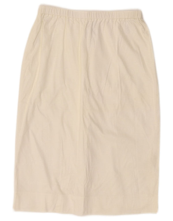 BODE Женская юбка-миди EU 36 Small W26 Off White