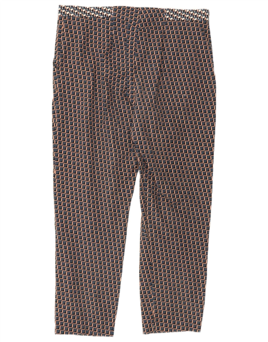 Topshop Женские укороченные брюки UK 12 Medium W32 L25 Разноцветные