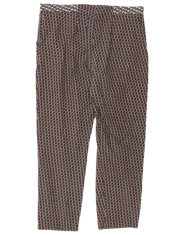 Topshop Женские укороченные брюки UK 12 Medium W32 L25 Разноцветные