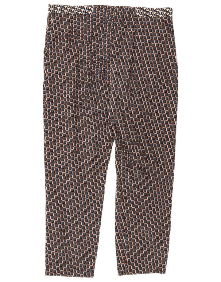 Topshop Женские укороченные брюки UK 12 Medium W32 L25 Разноцветные