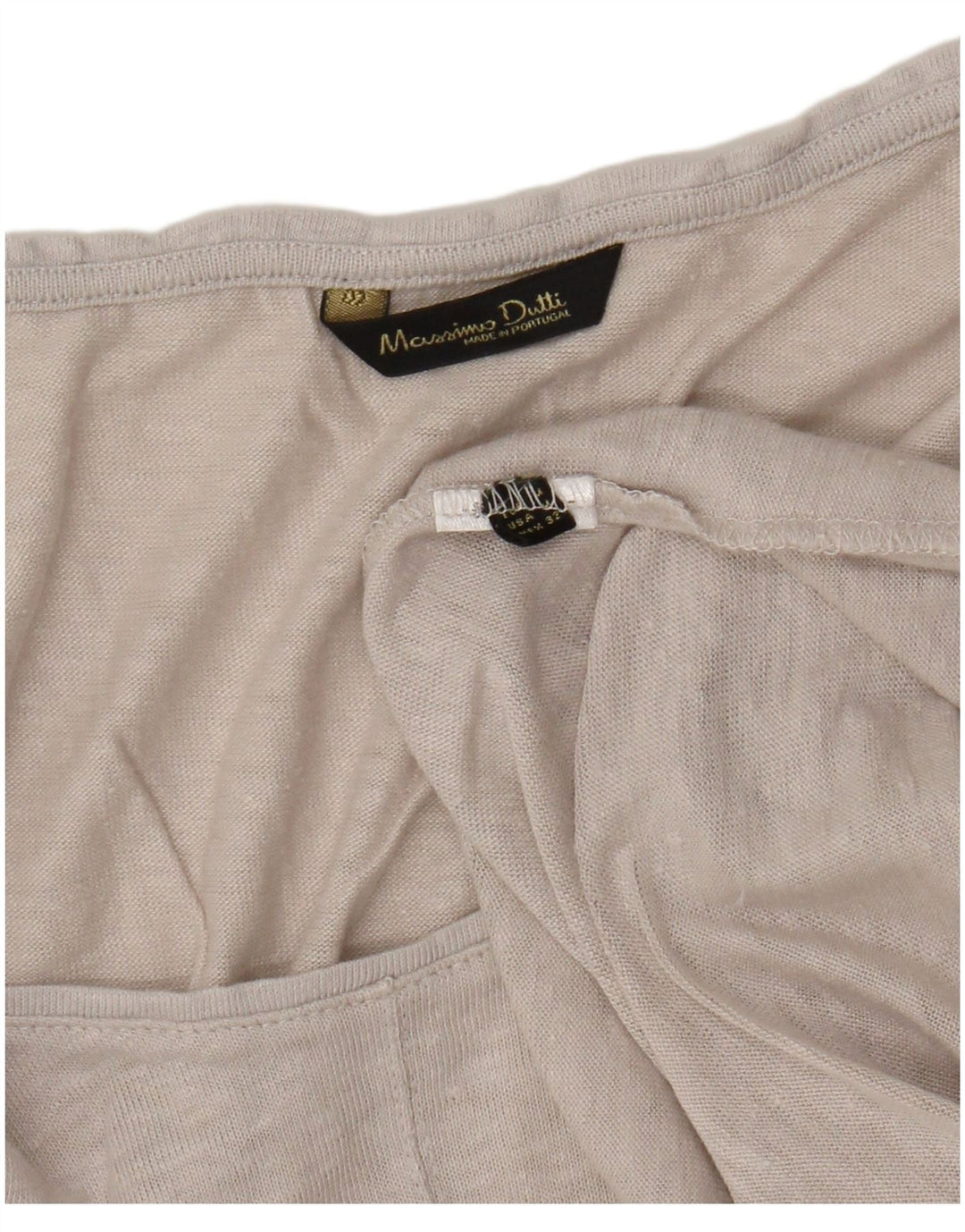 Женская блузка оверсайз Massimo Dutti UK 14 Medium Beige