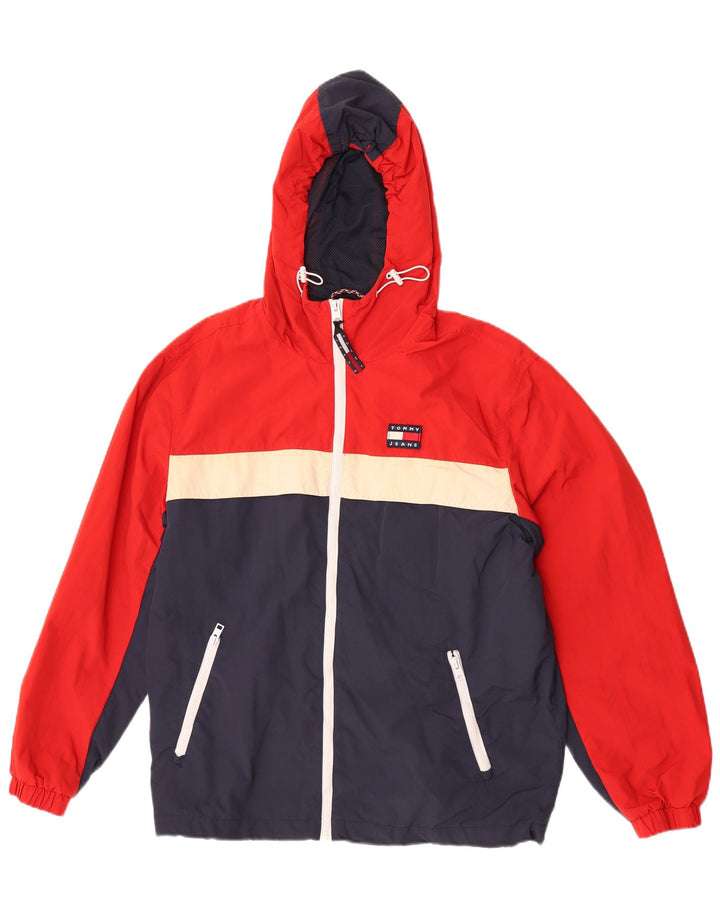 Мужская дождевик Tommy Hilfiger UK 38, средний, разноцветный, с цветными блоками