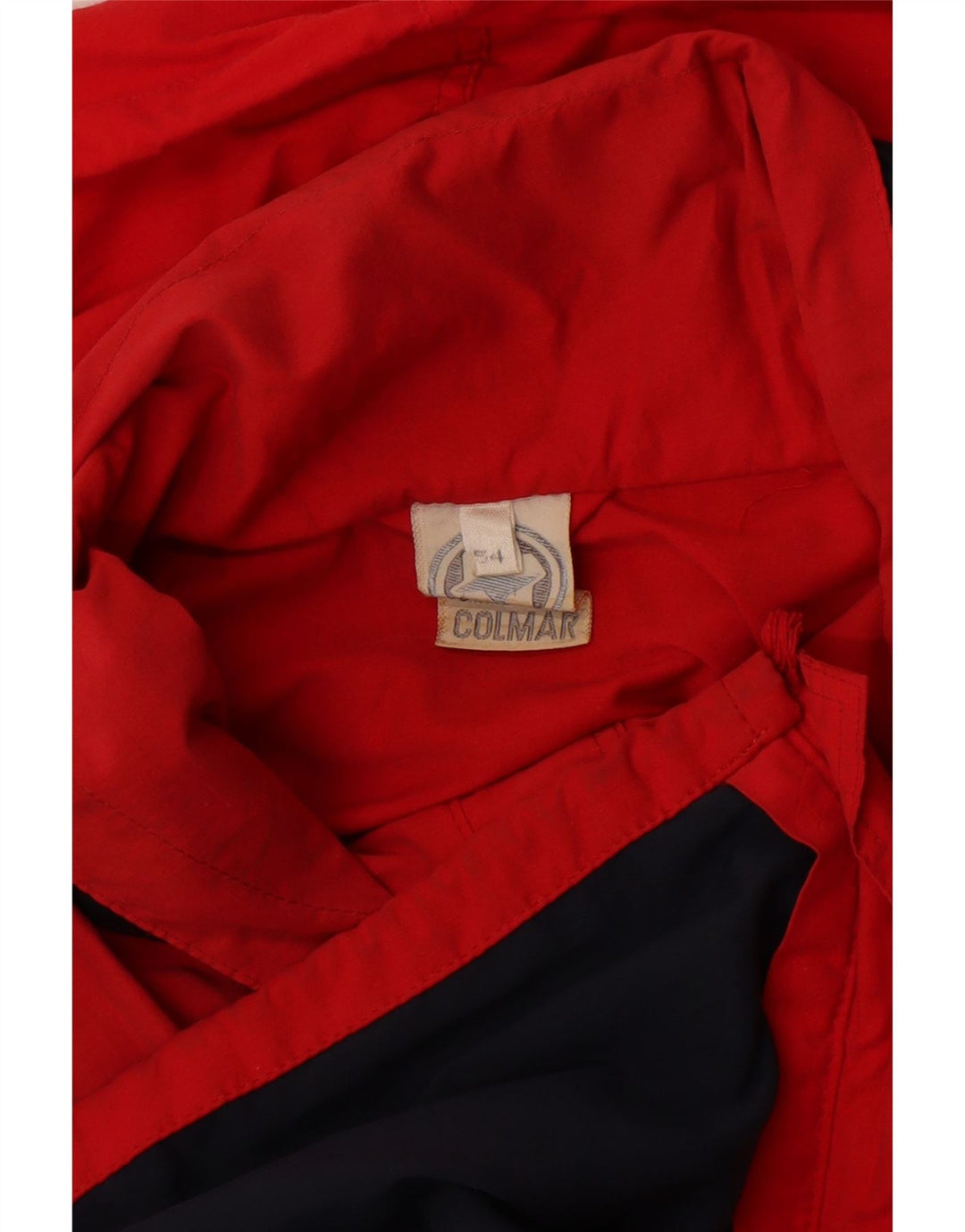 COLMAR Мужская лыжная куртка с капюшоном IT 54 XL Красная с цветными блоками