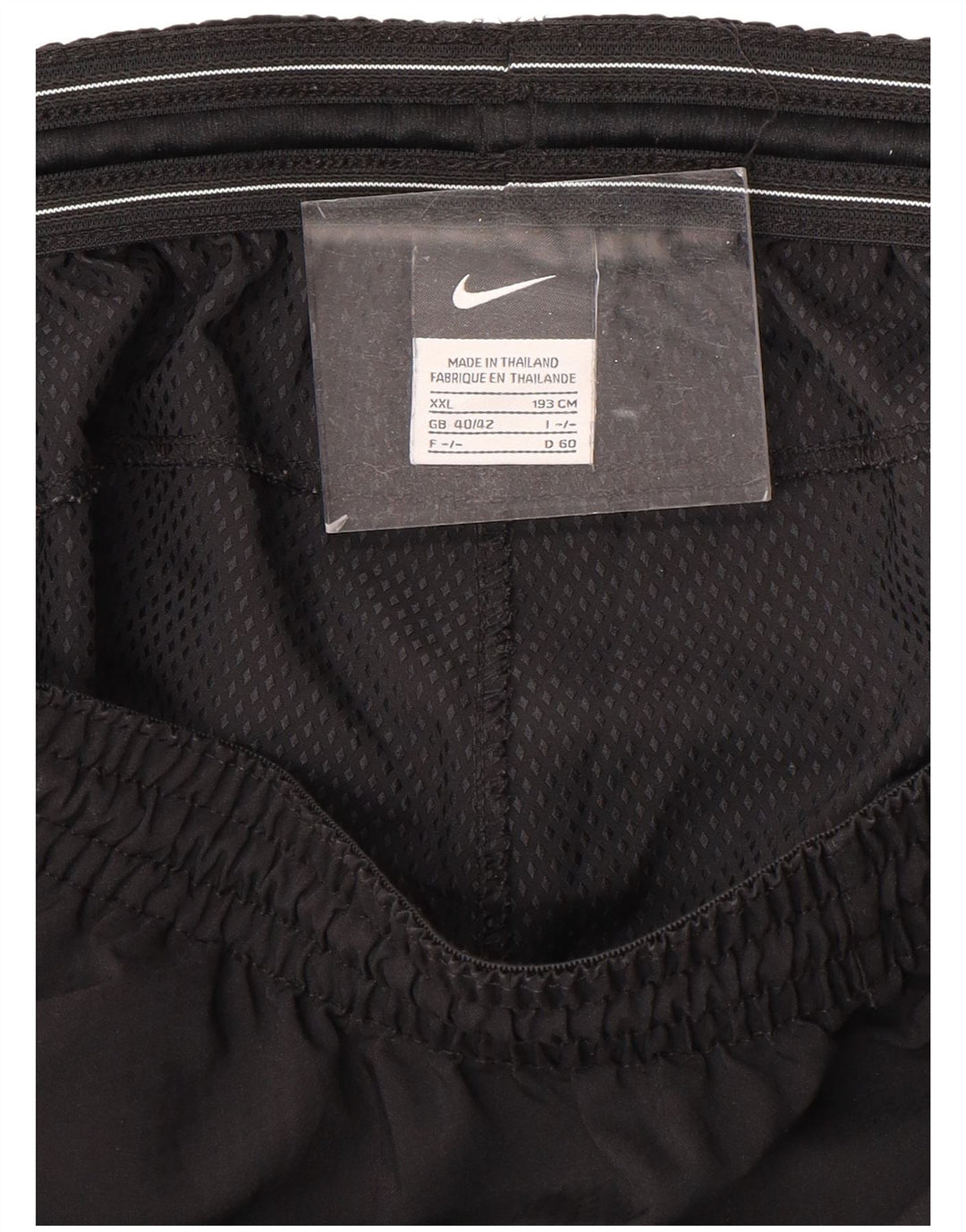 Мужские спортивные шорты-бермуды NIKE UK 40/42 2XL, черные