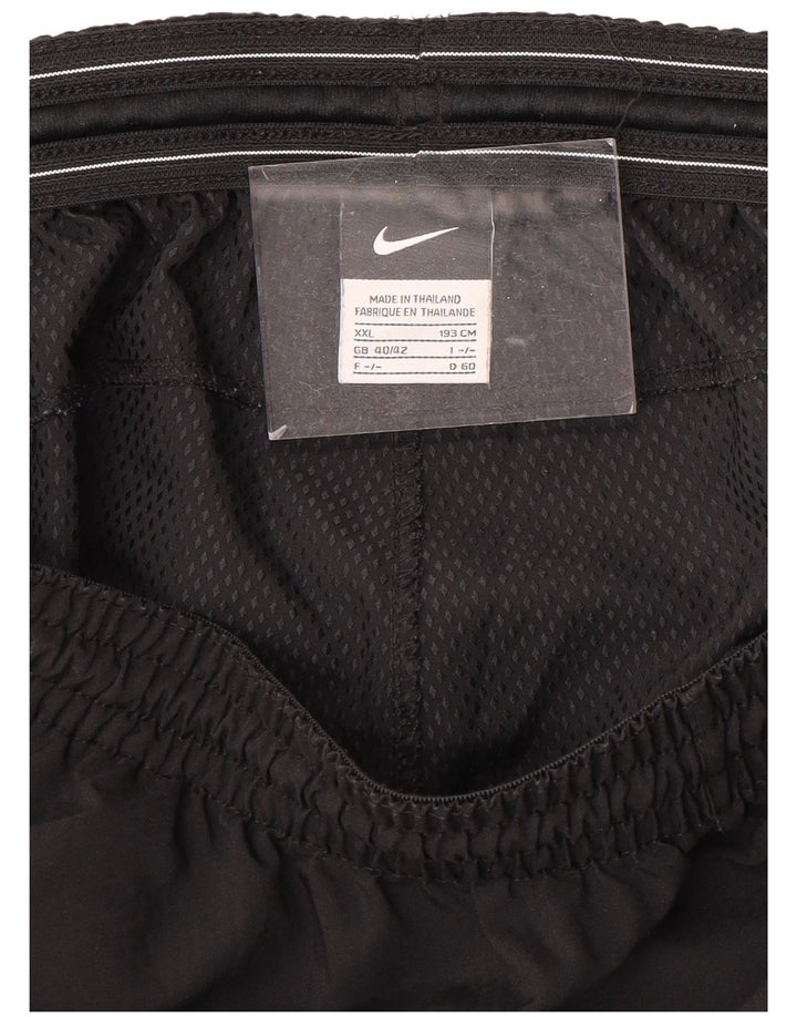 Мужские спортивные шорты-бермуды NIKE UK 40/42 2XL, черные