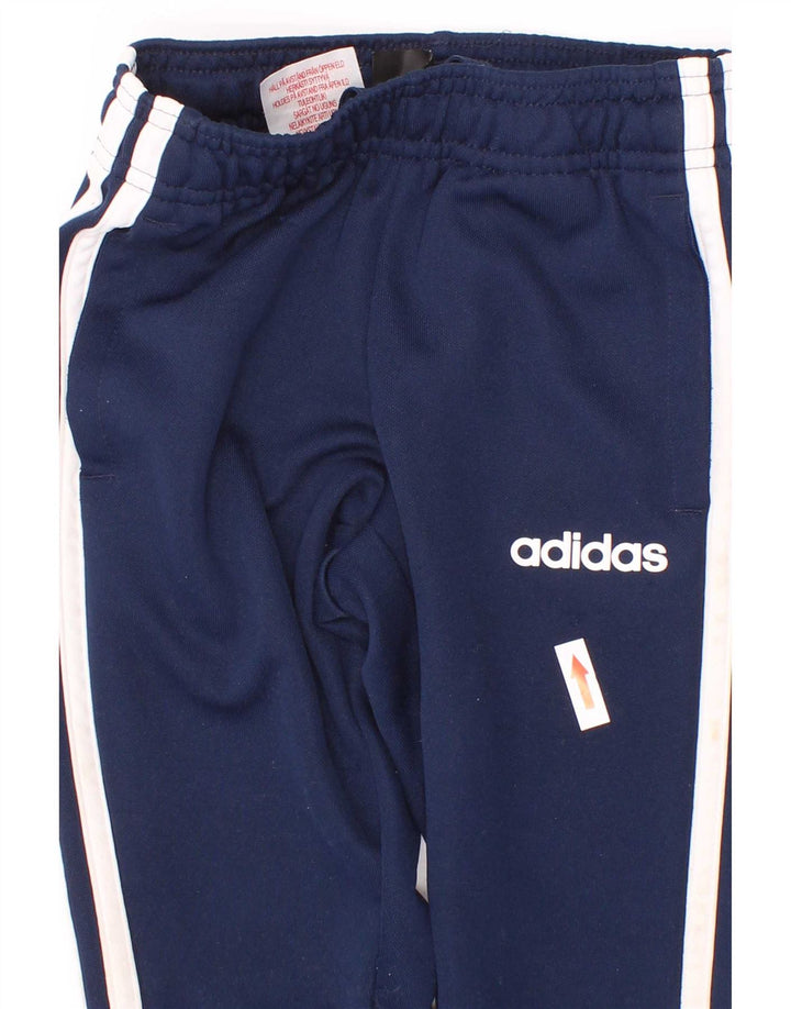 Спортивные брюки Adidas Climalite для мальчиков 3–4 лет, темно-синий, полиэстер