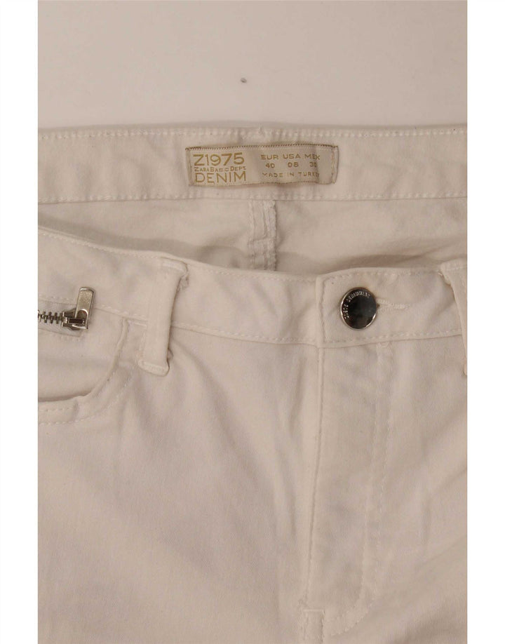 Женские джинсы скинни Zara EU 40 Medium W30 L28 Белые