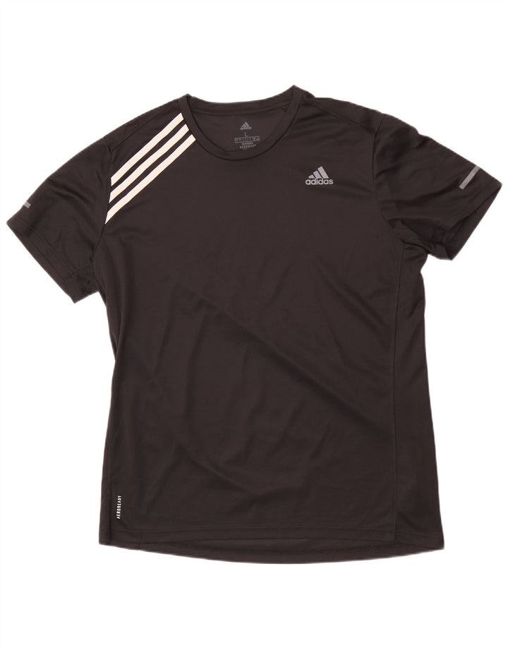 Мужская футболка Adidas Aeroready, большой черный полиэстер