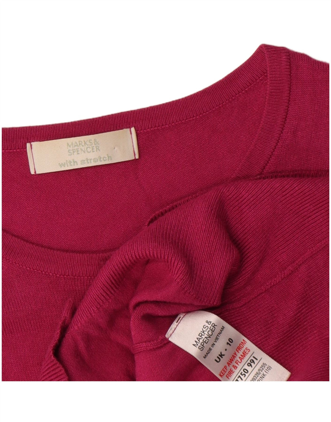 Женский кардиган Marks & Spencer UK 10, маленький розовый вискоза