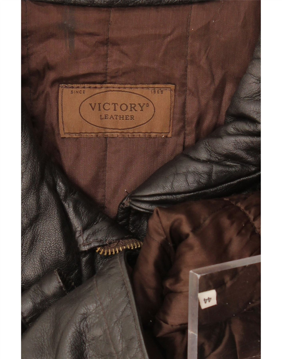 Куртка женская кожаная Victory IT 44 Medium Black Leather