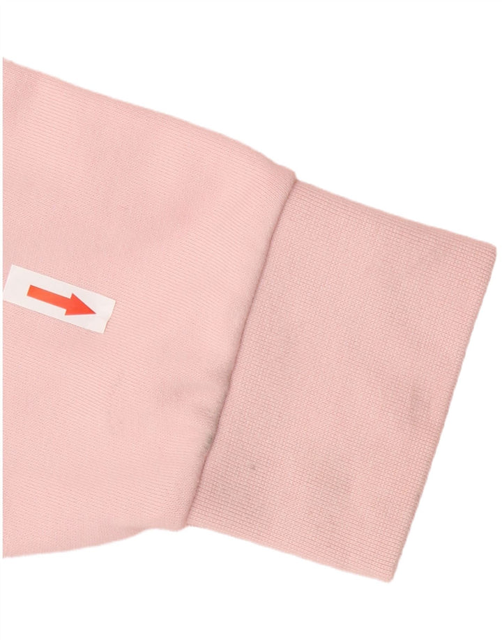 Женский свитер свободного кроя Lacoste, размер 38, средний розовый