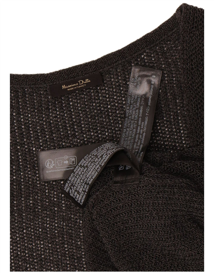 Женский кардиган без рукавов Massimo Dutti UK 14 Средний Серый