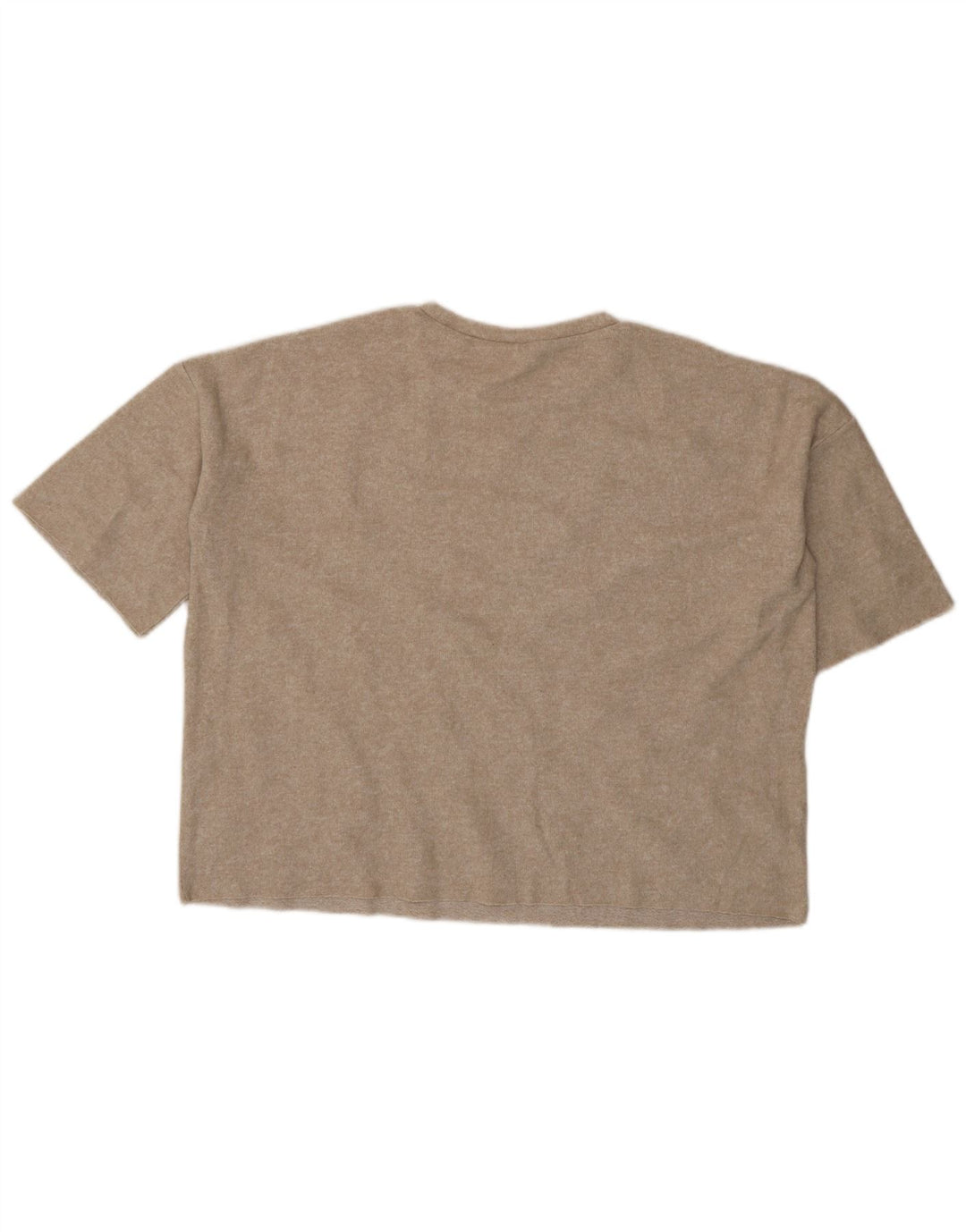Женская блузка оверсайз Zara Trafaluc UK 14 Medium Beige Spotted
