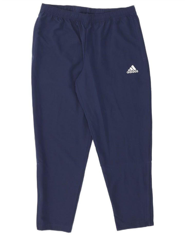 Мужские спортивные брюки Adidas Aeroready XL темно-синие из полиэстера
