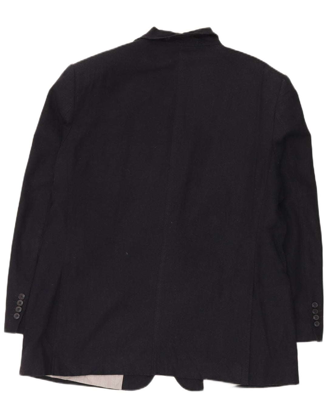 Мужской пиджак на двух пуговицах Marks & Spencer UK 44 XL, темно-синий, льняной