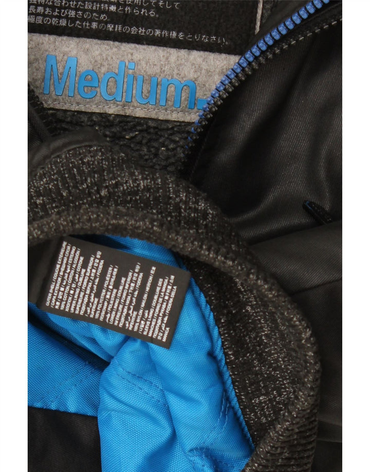 Мужская ветровка-бомбер Superdry UK 38, средний черный нейлон