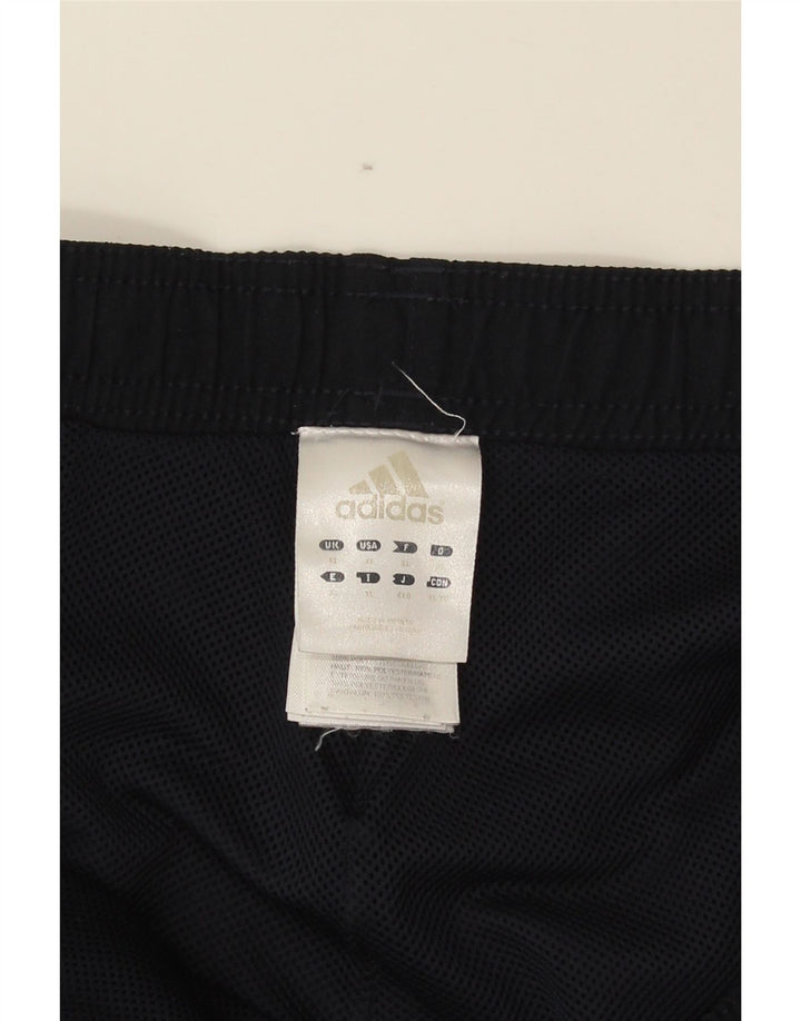 Мужские спортивные брюки Adidas XL темно-синие из полиэстера