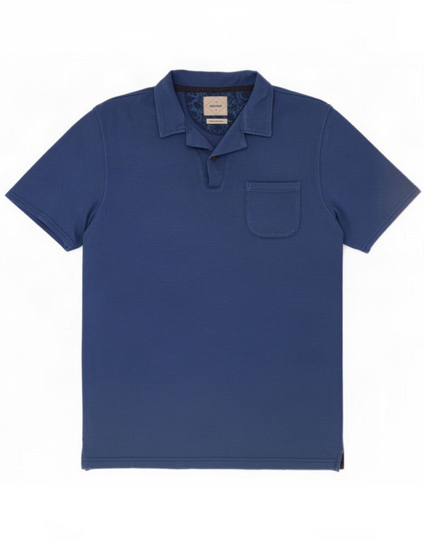 White Stuff Mens Polo Shirt Large Blue Cotton