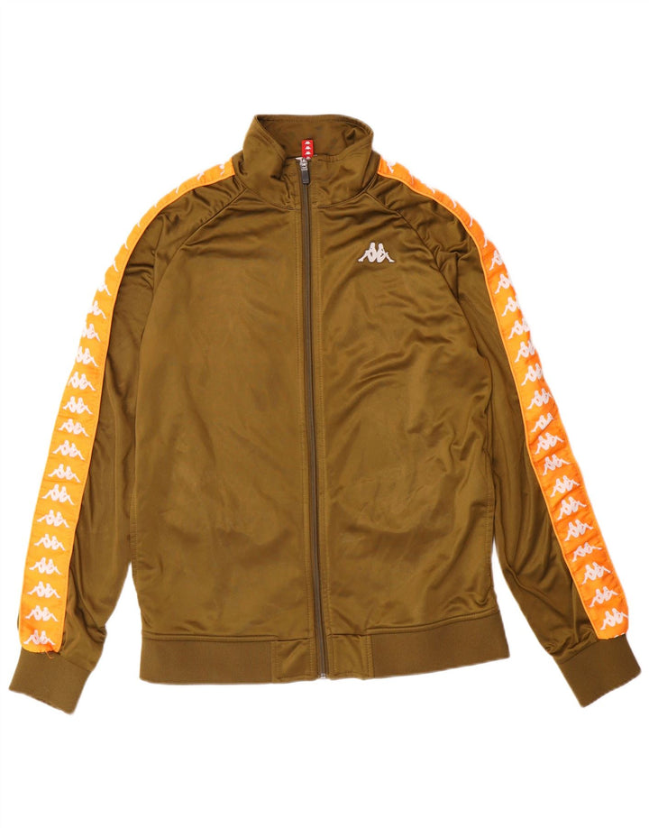 Женский спортивный костюм Kappa с графическим рисунком UK 14, большой полиэстер цвета хаки