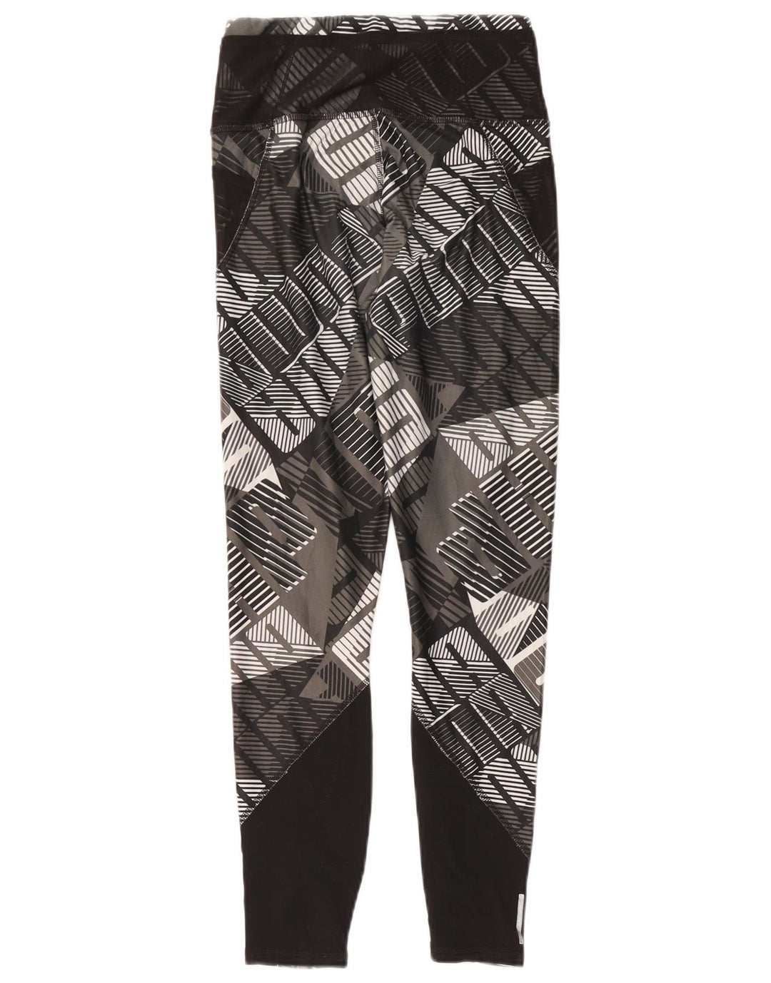 Женские леггинсы с рисунком Puma UK 4 XS, черный полиэстер