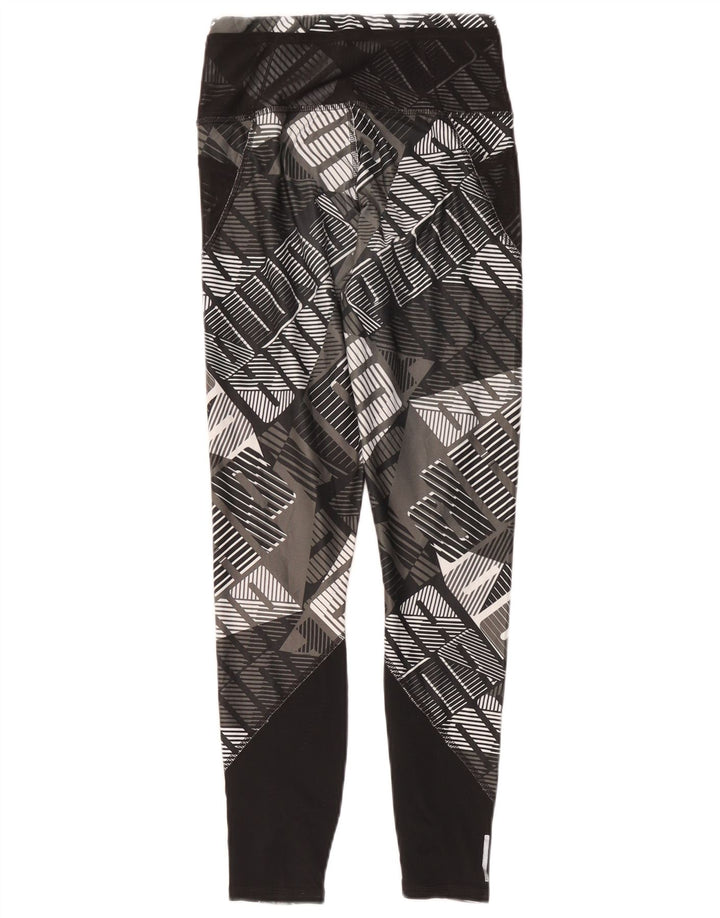 Женские леггинсы с рисунком Puma UK 4 XS, черный полиэстер