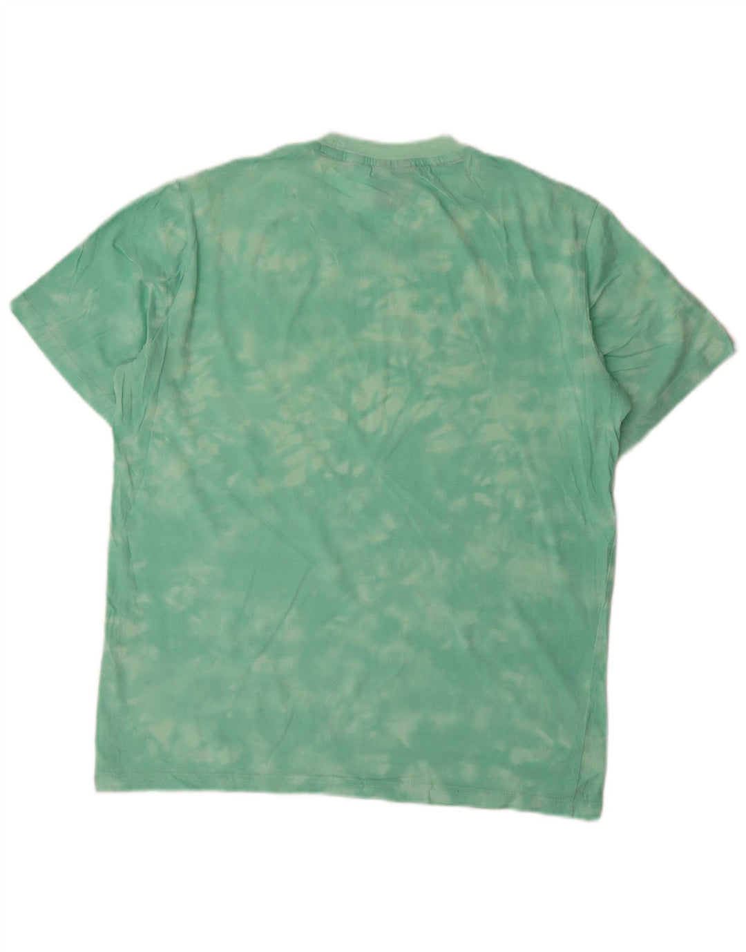 Мужская футболка с рисунком Champion, маленькая зеленая футболка Tie Dye