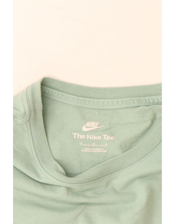 Мужская футболка стандартного кроя NIKE с рисунком, средний бирюзовый цвет