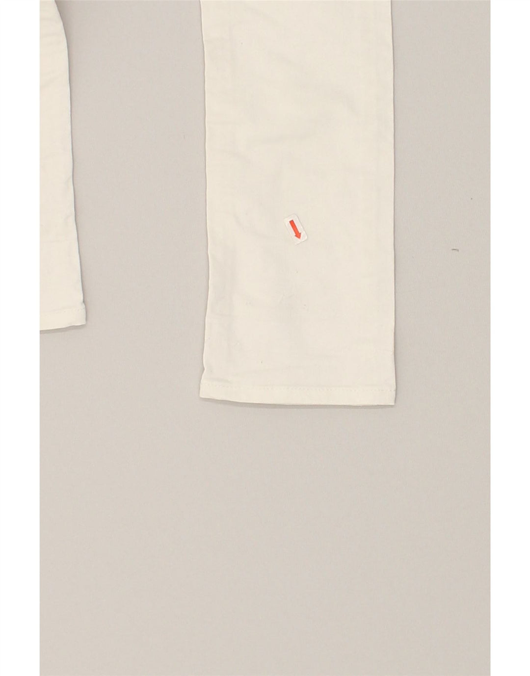 LEE Girls Elly Slim Jeans 4-5 Years W20 L19 White Cotton | Vintage Lee | Thrift | Second-Hand Lee | Used Clothing | Messina Hembry 