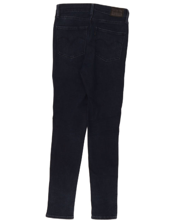 Женские джинсы скинни Levi's 721 с высокой посадкой W29 L30 Темно-синие, хлопок