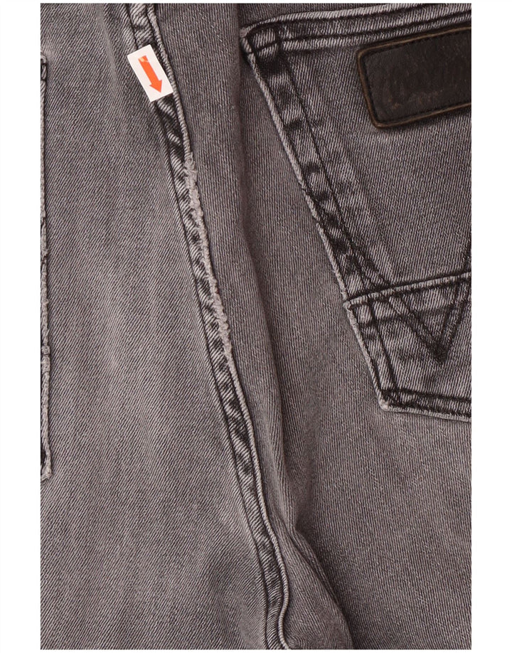 Мужские джинсы скинни Wrangler Bostin W33 L32, серый хлопок