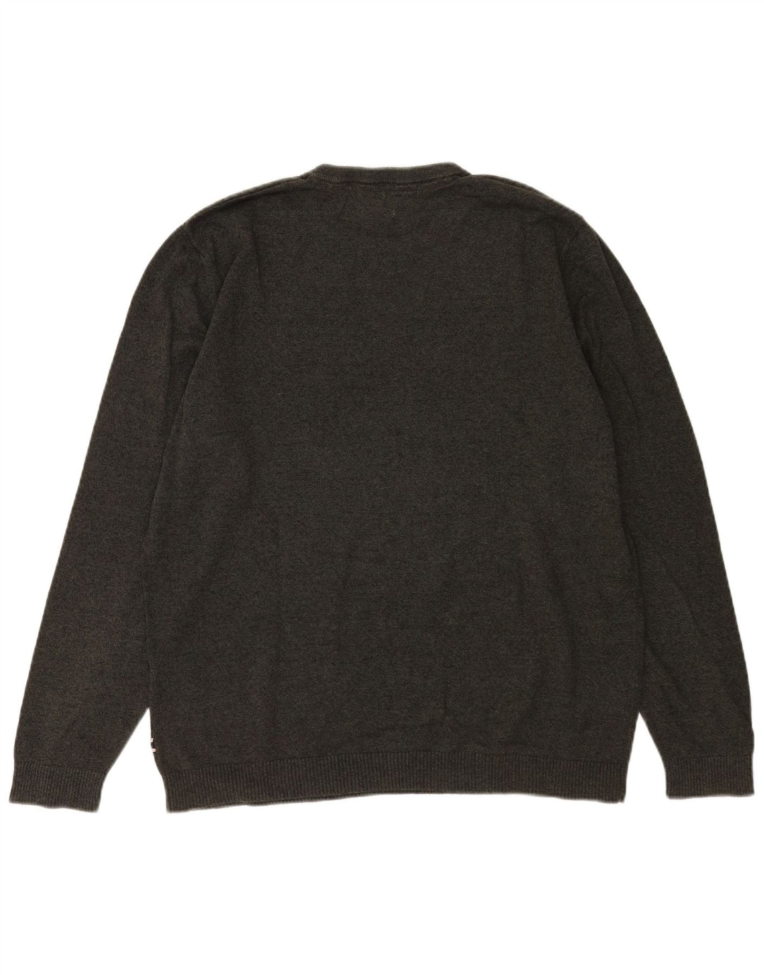 Мужской джемпер с круглым вырезом Jack & Jones 2XL, серый хлопок