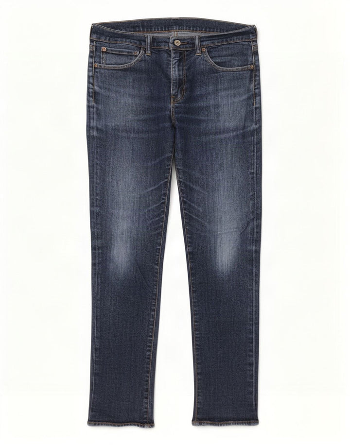 Мужские джинсы Levi's Slim 511 W34 L32 синие, хлопок