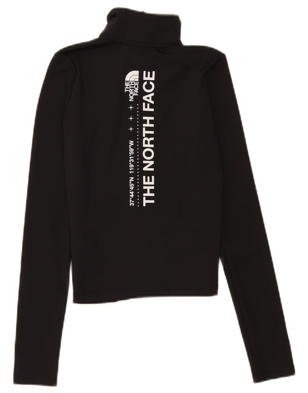 Женский укороченный спортивный костюм с графическим рисунком The North Face UK 4 XS, черный