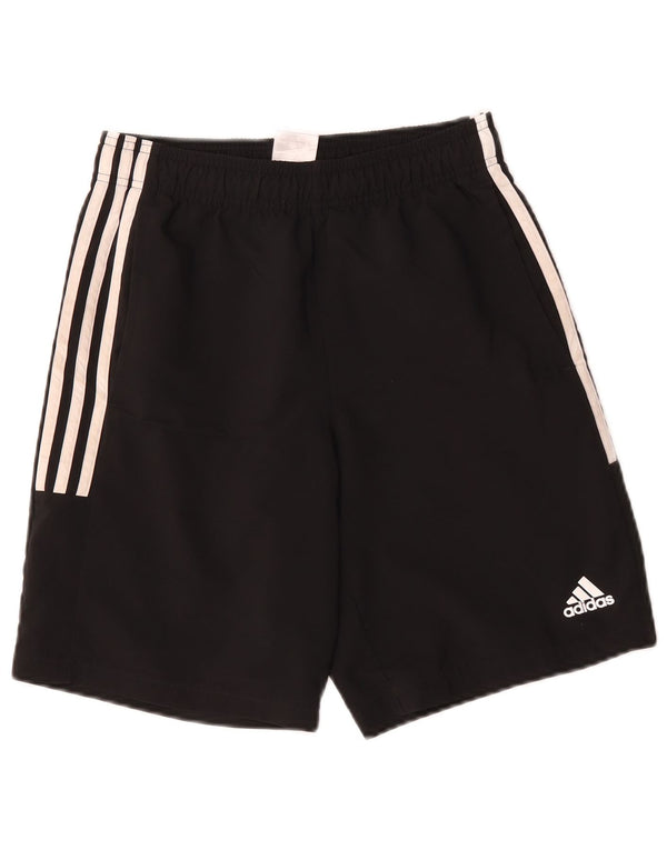 Мужские спортивные шорты Adidas XS черные из полиэстера