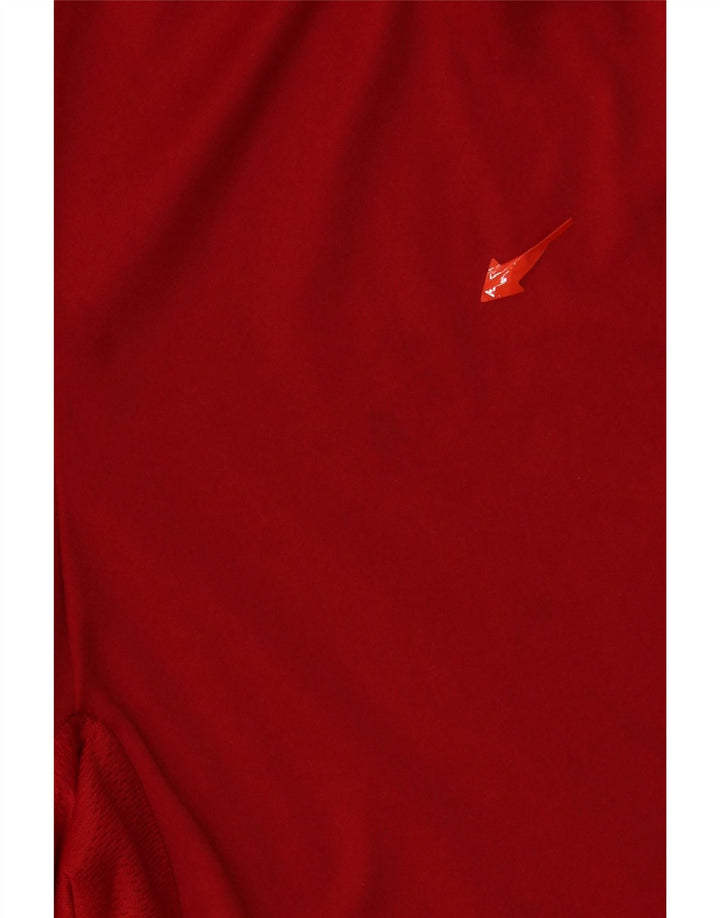 ADIDAS Boys Climacool Sport Shorts 13-14 Years  Red Colourblock Polyester