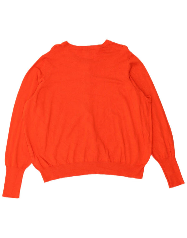 Женский кардиган Marks & Spencer UK 22 3XL Красный Вискоза