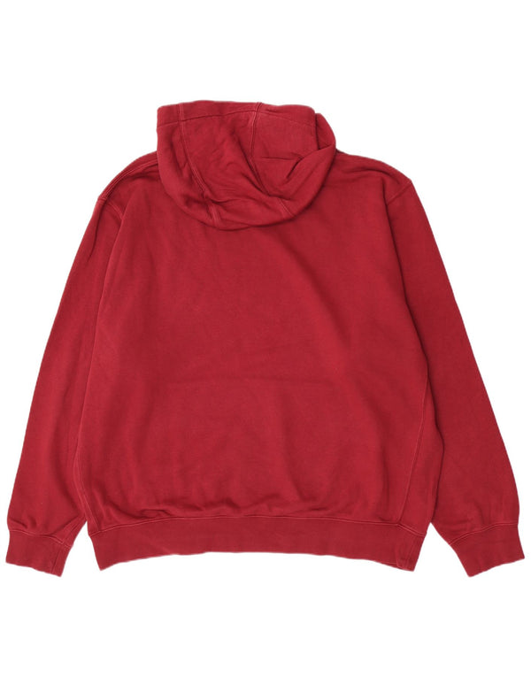 Мужской джемпер с капюшоном с графическим рисунком Nike XL, бордовый хлопок