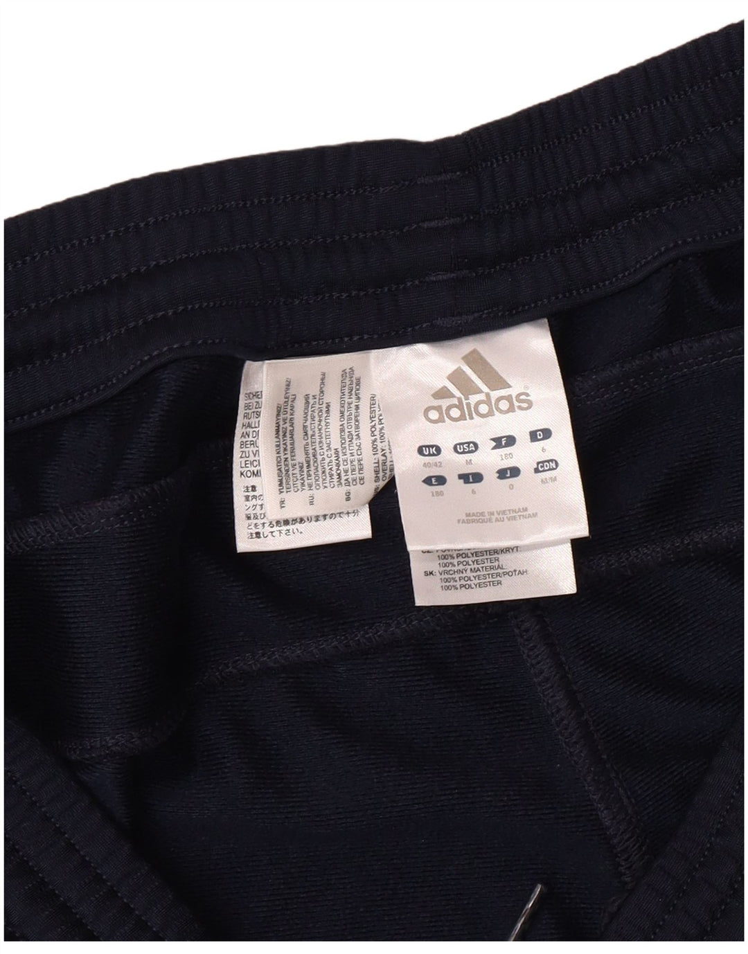 Мужские спортивные брюки ADIDAS Joggers UK 40/42, средний темно-синий, полиэстер
