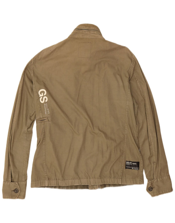 Мужская куртка G-Star в стиле милитари с рисунком UK 42 XL, цвет хаки, хлопок