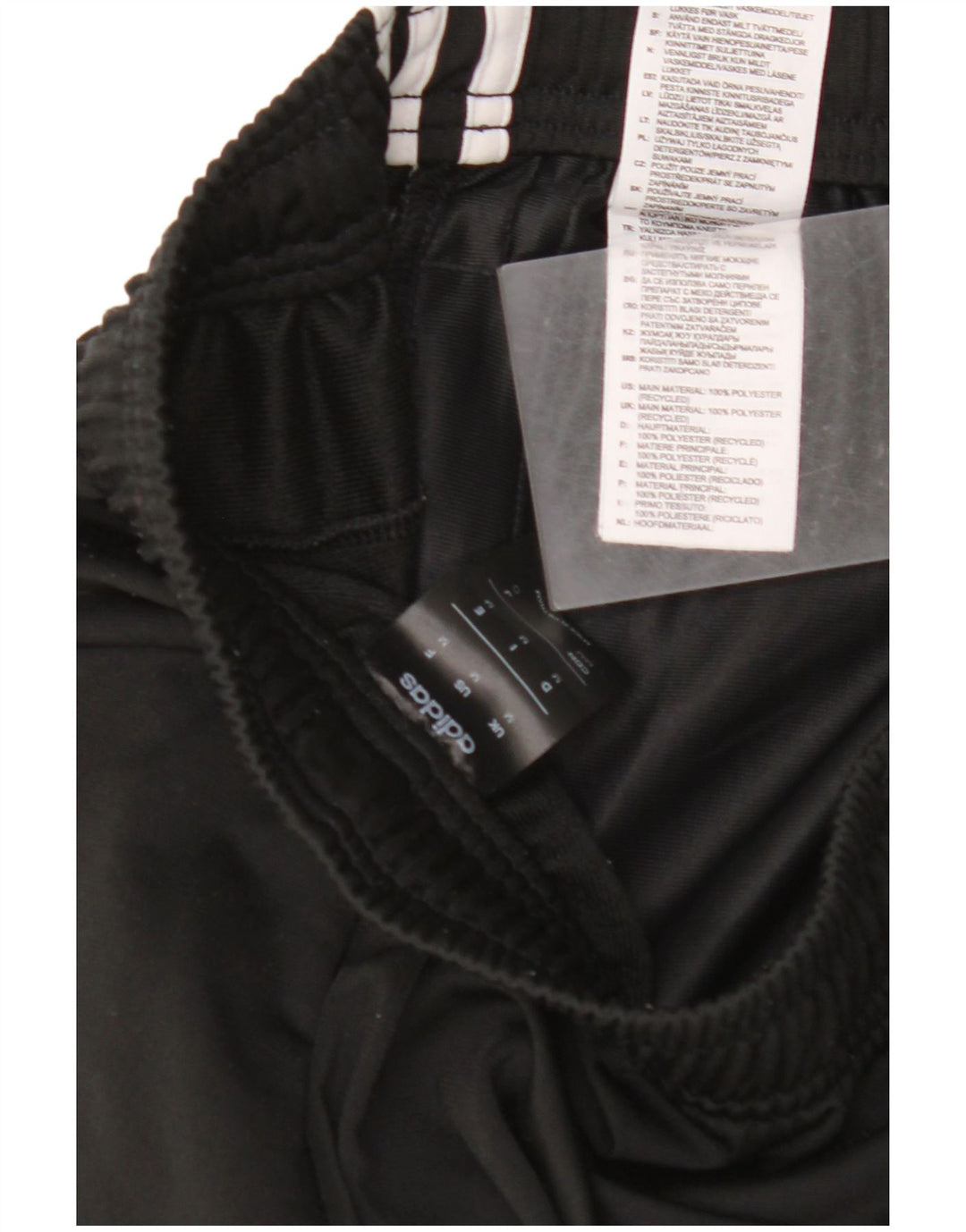 Женские спортивные брюки ADIDAS UK 14, средний черный, полиэстер