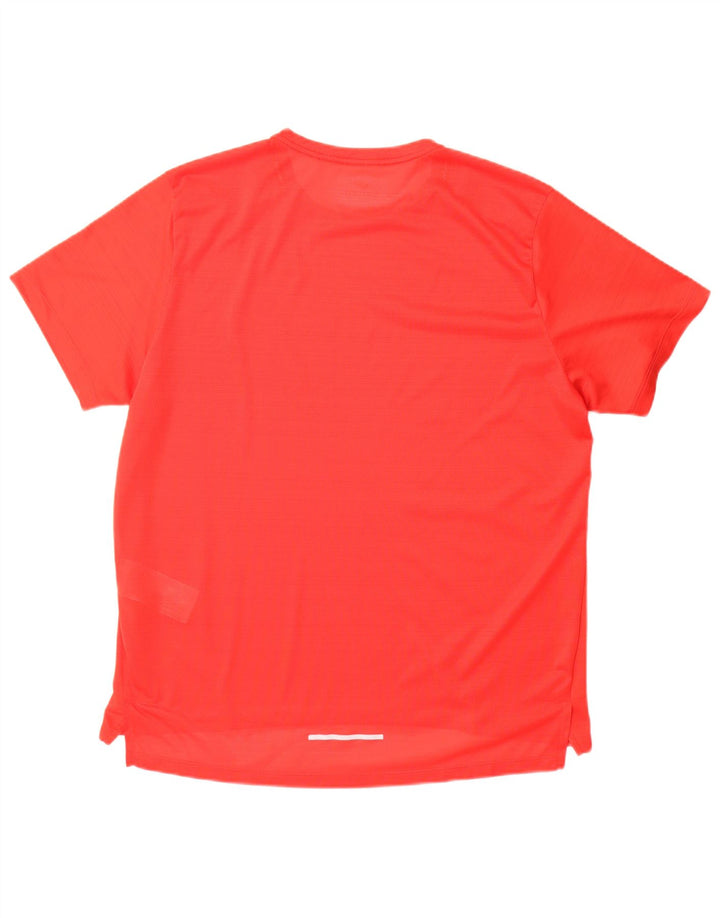 Мужская футболка Nike Dri Fit, большой красный полиэстер