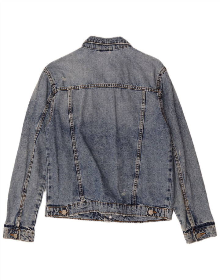 Джинсовая куртка Zara для мальчиков 13–14 лет, синяя