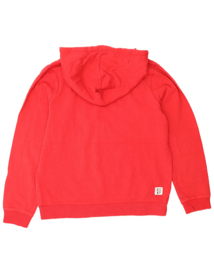 Женский джемпер с капюшоном ROXY UK 14, средний красный, хлопок