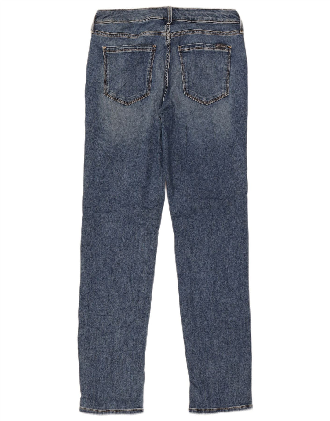 Женские прямые джинсы EDDIE BAUER слегка пышные, США 6, средние W27 L30, синие