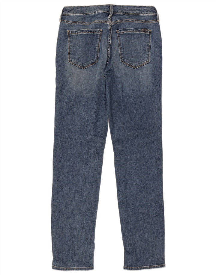 Женские прямые джинсы EDDIE BAUER слегка пышные, США 6, средние W27 L30, синие