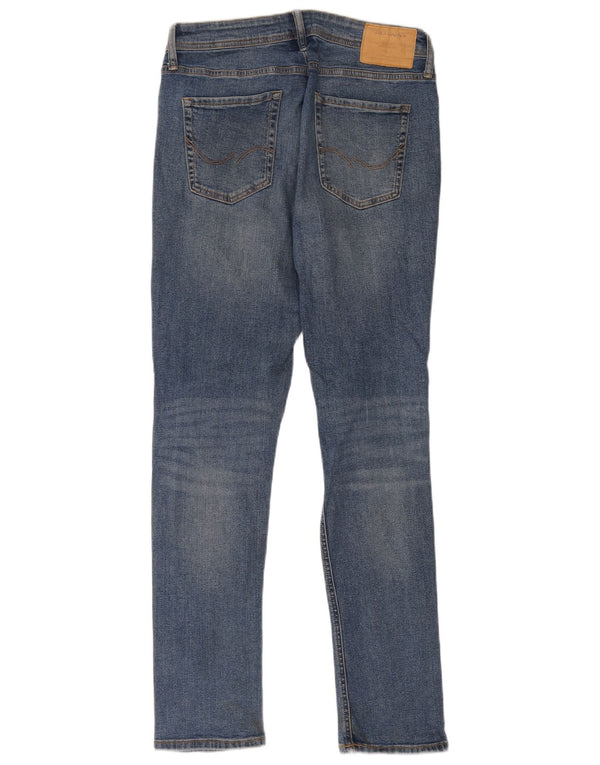 Мужские узкие джинсы Jack & Jones GLENN W31 L34, синий хлопок