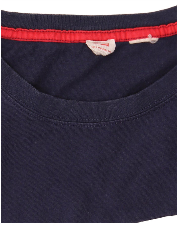 Женская укороченная футболка с графическим рисунком LEVI'S EU 40, средний разноцветный