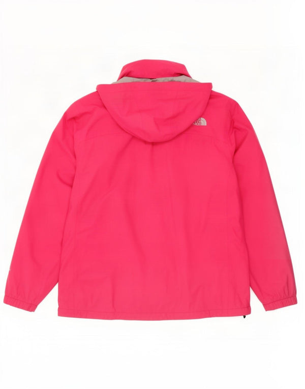 Женская оверсайз-дождевик с капюшоном The North Face UK 16, большой розовый нейлон